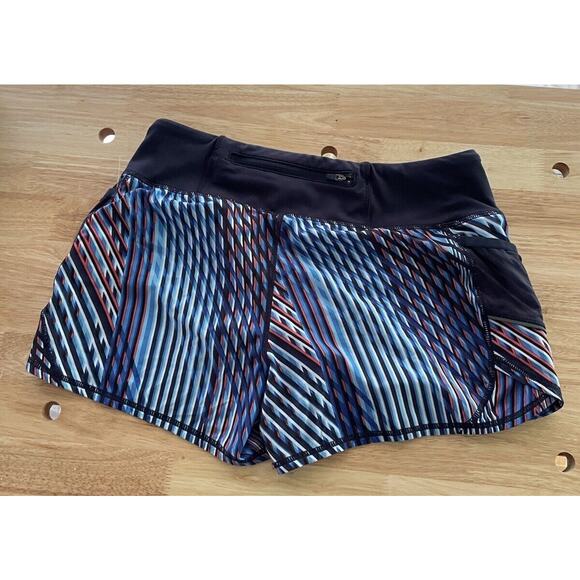 Athleta Shorts Mosaic Ready Set Go Lined Athletic Athleasure Womens Small - Picture 2 of 8